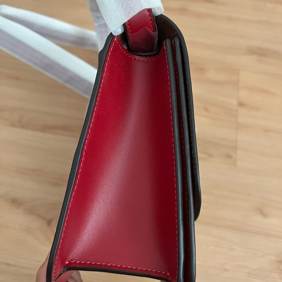 Coach Brynn Flap Crossbody Bag In Signature Canvas #C5633 - Picture 7 of 9